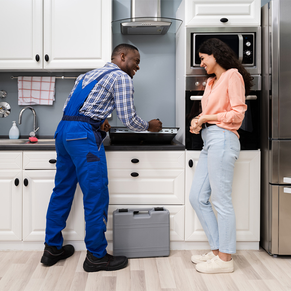 how long does it typically take to complete cooktop repair services in Coitsville Ohio